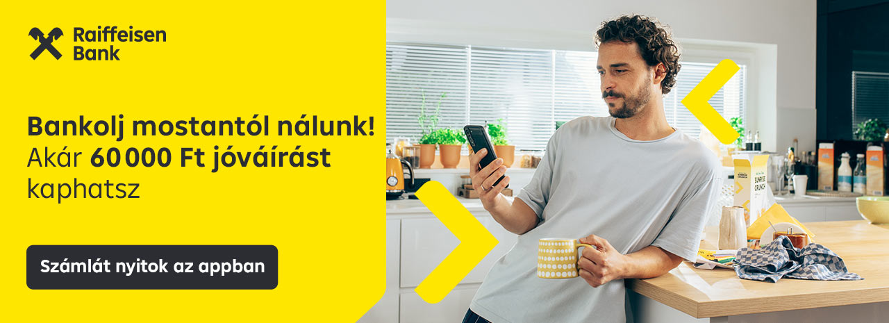 Maxold ki a nyarat új bankoddal! 30 000 Ft számlanyitáshoz, akár 30 000 Ft pénzvisszatérítés